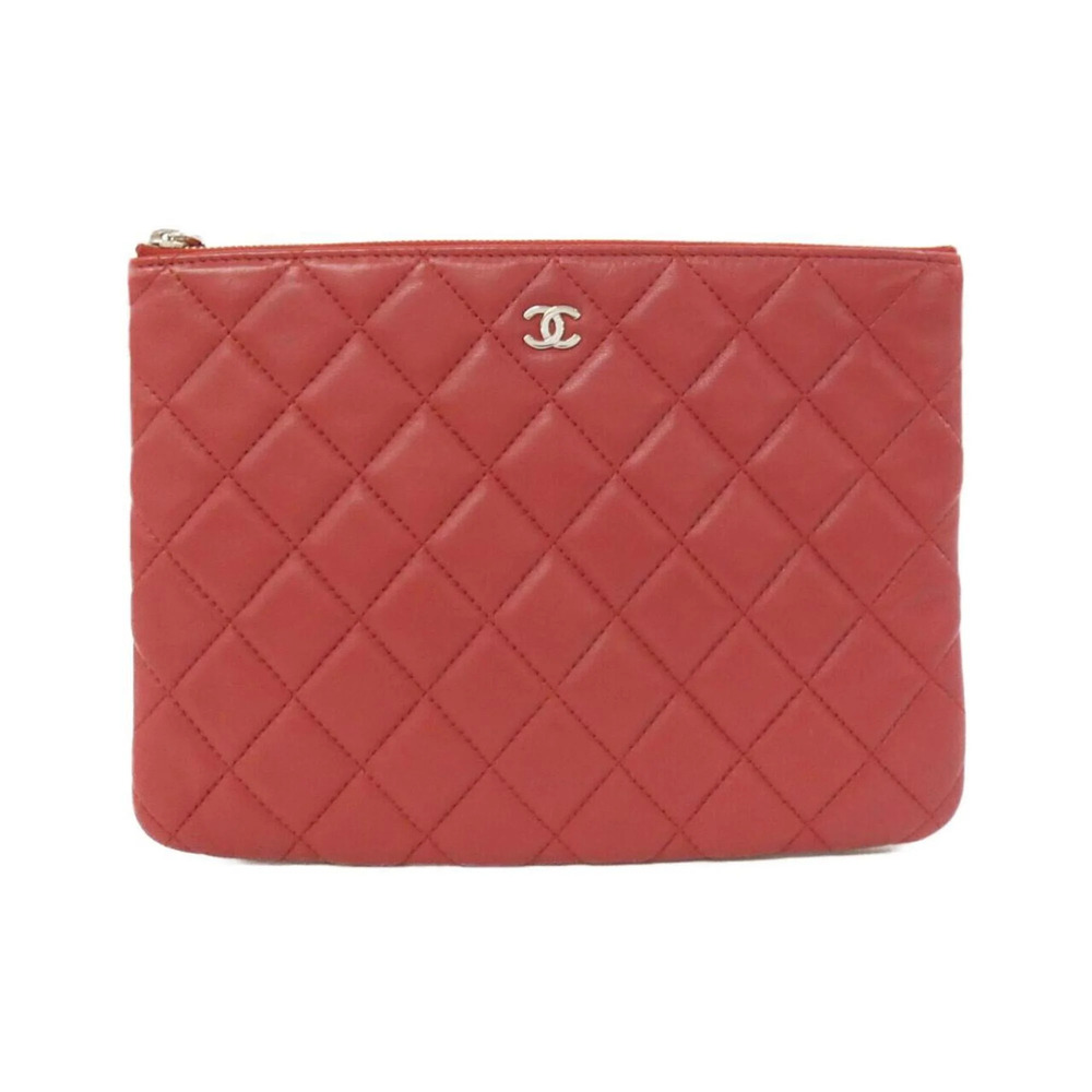 CHANEL Red Pouch
